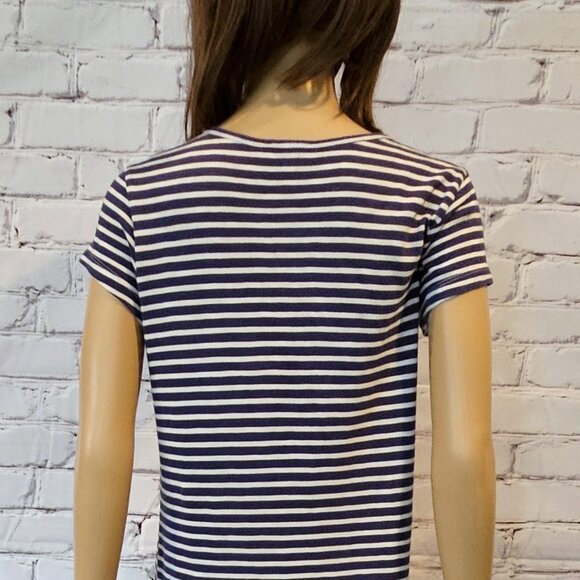 JOIE, Cortina blue and white striped cotton dress - Picture 10 of 11